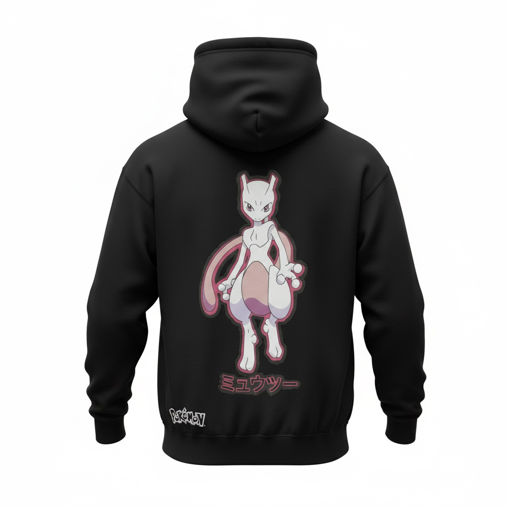 Criminal Damage Mewtwo Hoodie Black