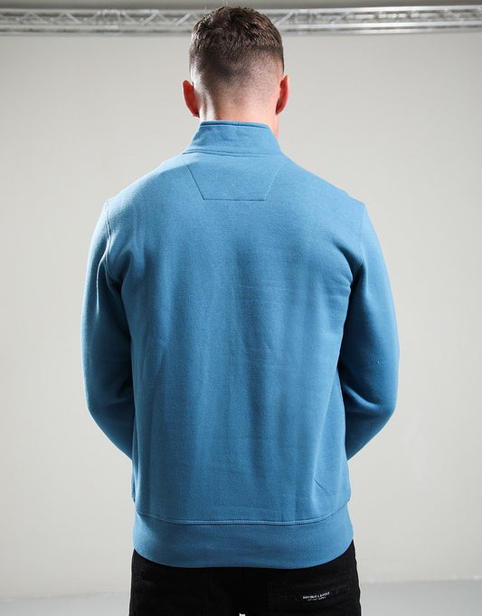 MARSHALL ARTIST MARCHIO 1/4 ZIP SWEAT // TEAL