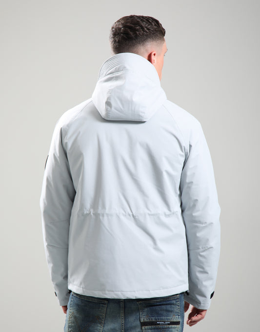 MARSHALL ARTIST BARNSTON RIPSTOP PARKA // GHOST GREY SALE