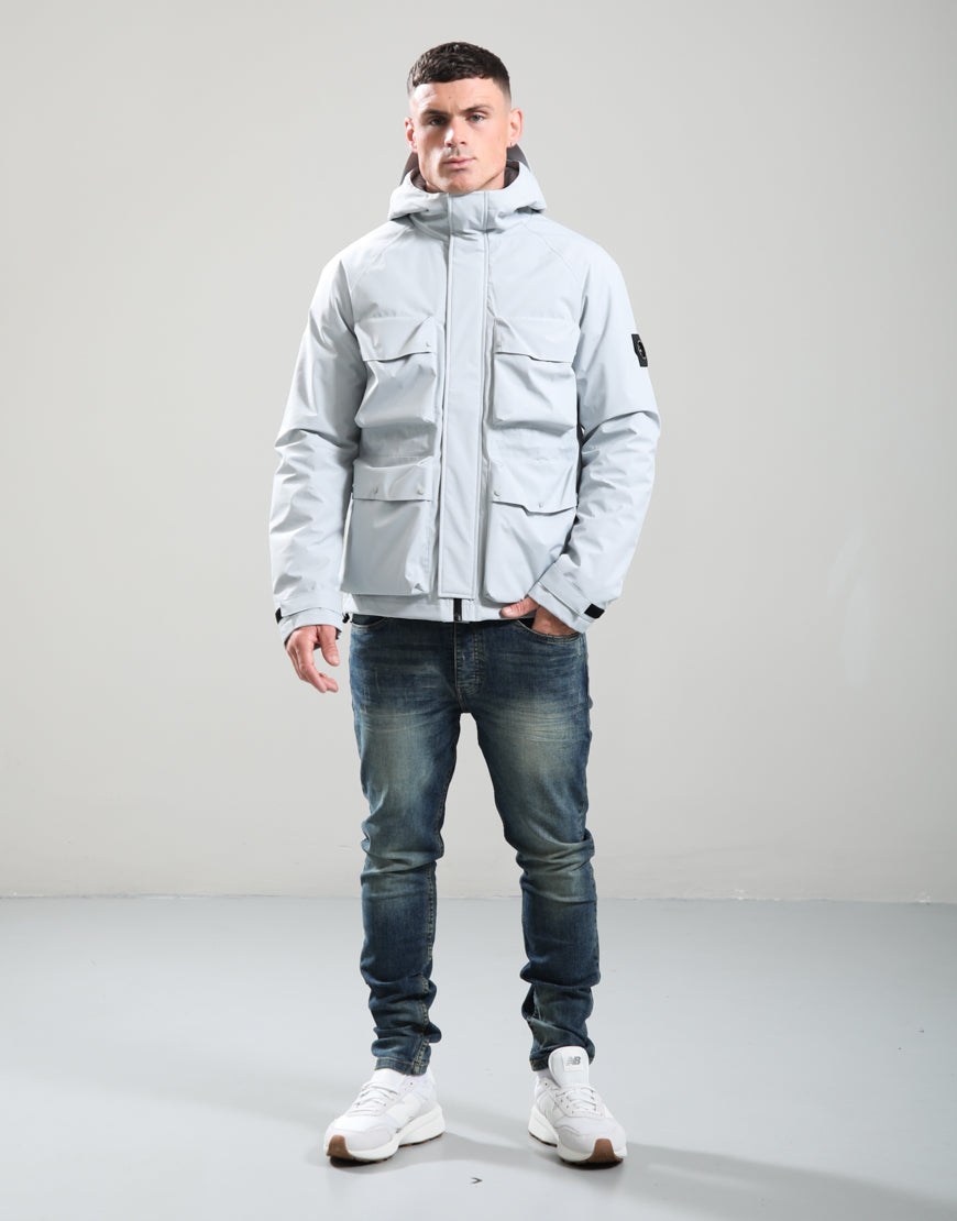 MARSHALL ARTIST BARNSTON RIPSTOP PARKA // GHOST GREY SALE
