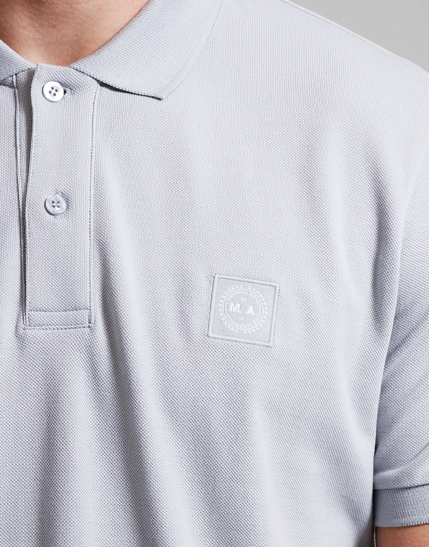 MARSHALL ARTIST MARCHIO POLO SHIRT // HARBOUR GREY