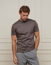 BELIER TSHIRT // MERCERISED SLATE GREY TSHIRT SALE