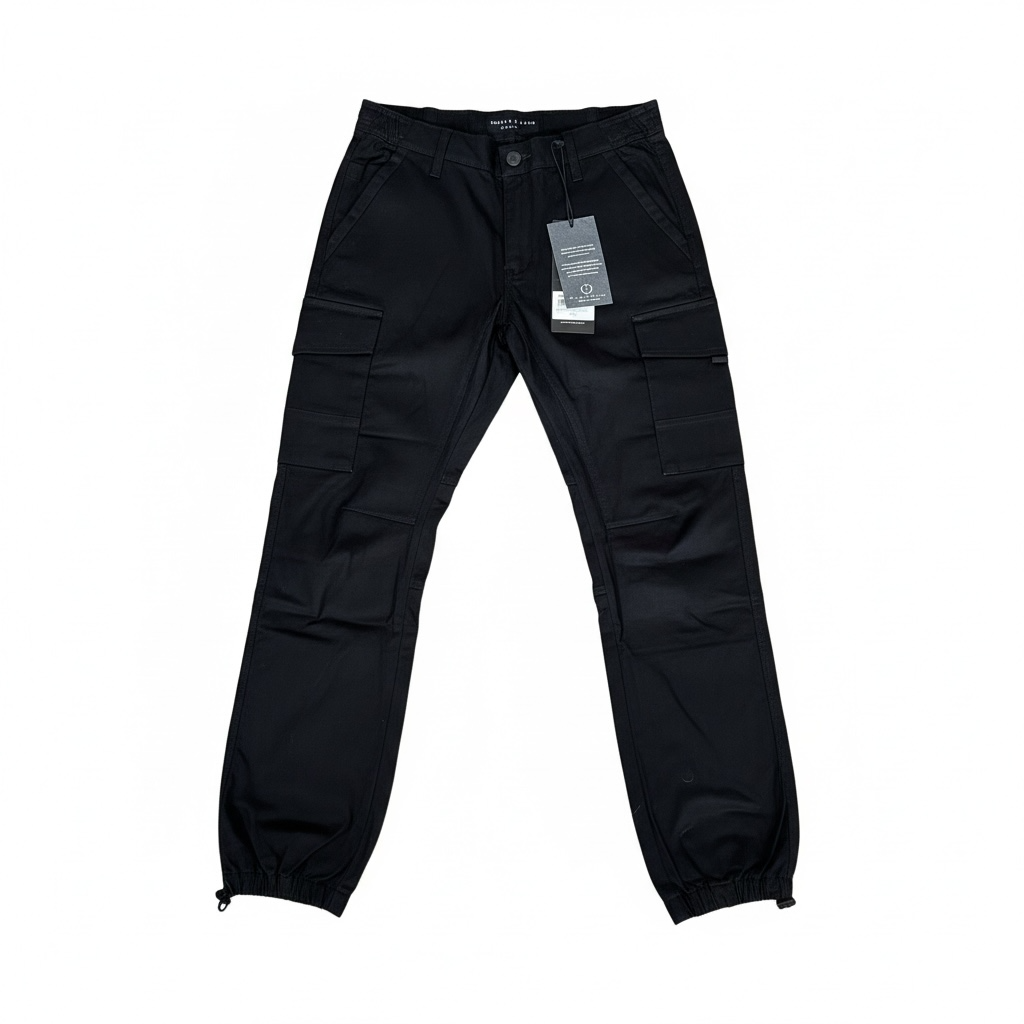 Criminal Damage Manhattan Cargo Pant Black