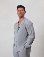 BELIER TSHIRT // PLEATED LONG SLEEVE SHIRT AND TROUSER SET SALE