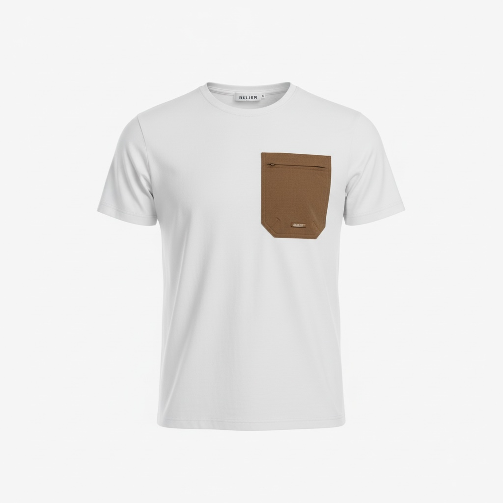 Belier Pocket T-Shirt White