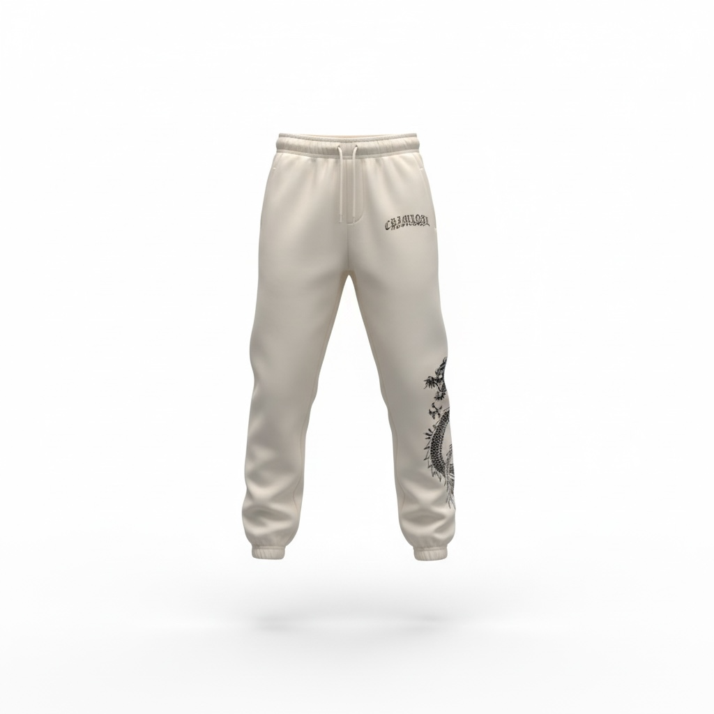 Criminal Damage Dragon Jogger Grey