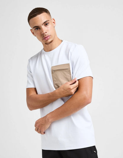 BELIER TSHIRT //POCKET TSHIRT WHITE SALE