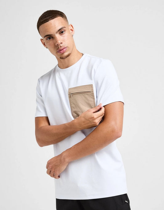 BELIER TSHIRT //POCKET TSHIRT WHITE SALE