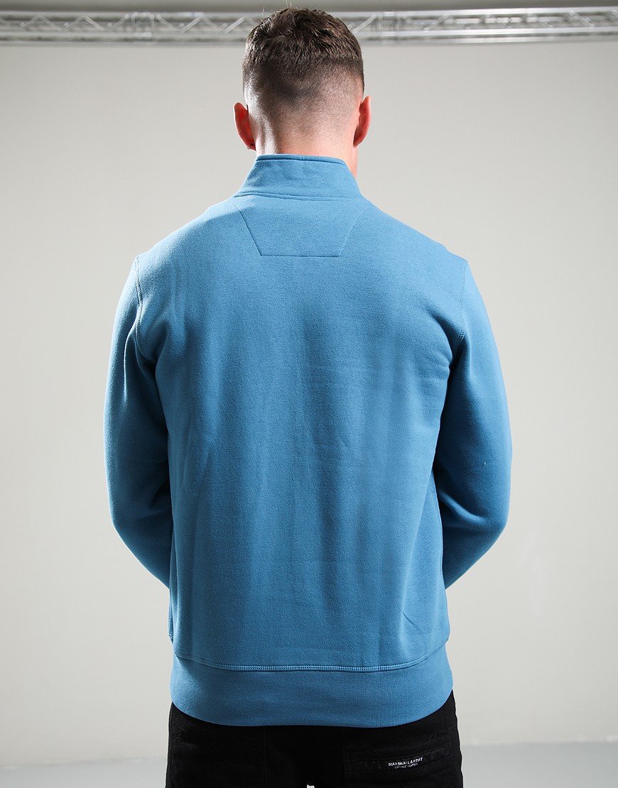 MARSHALL ARTIST MARCHIO 1/4 ZIP SWEAT // TEAL