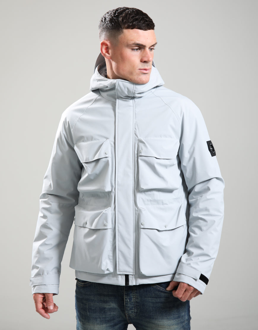 MARSHALL ARTIST BARNSTON RIPSTOP PARKA // GHOST GREY SALE