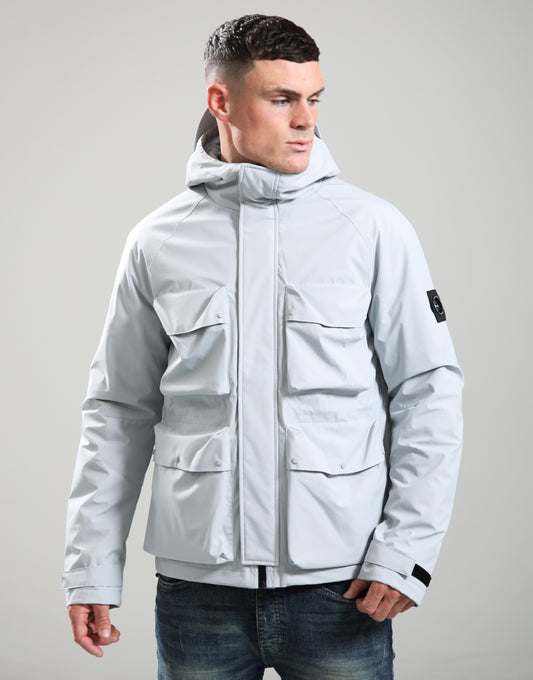 MARSHALL ARTIST BARNSTON RIPSTOP PARKA // GHOST GREY SALE