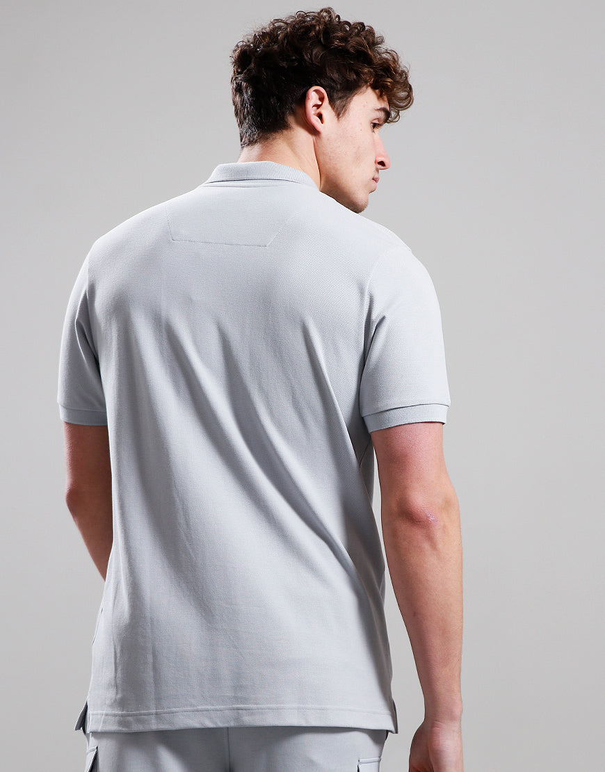 MARSHALL ARTIST MARCHIO POLO SHIRT // HARBOUR GREY