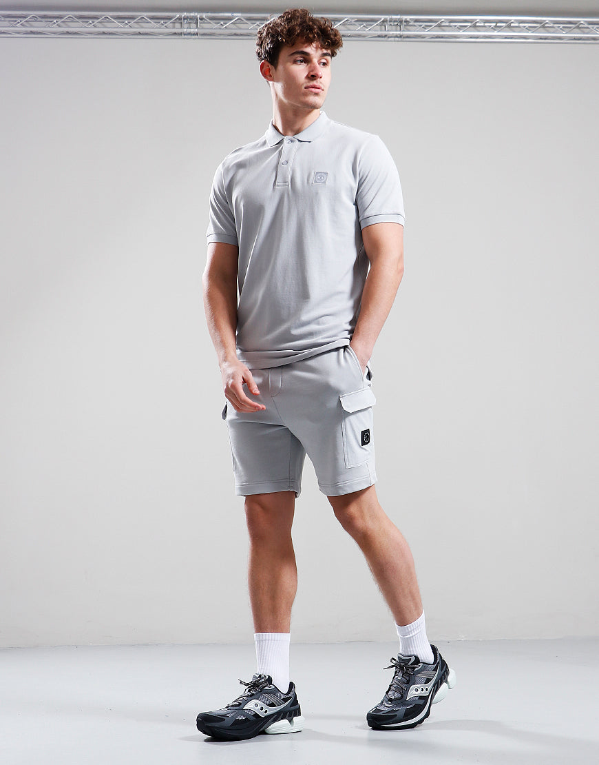 MARSHALL ARTIST MARCHIO POLO SHIRT // HARBOUR GREY