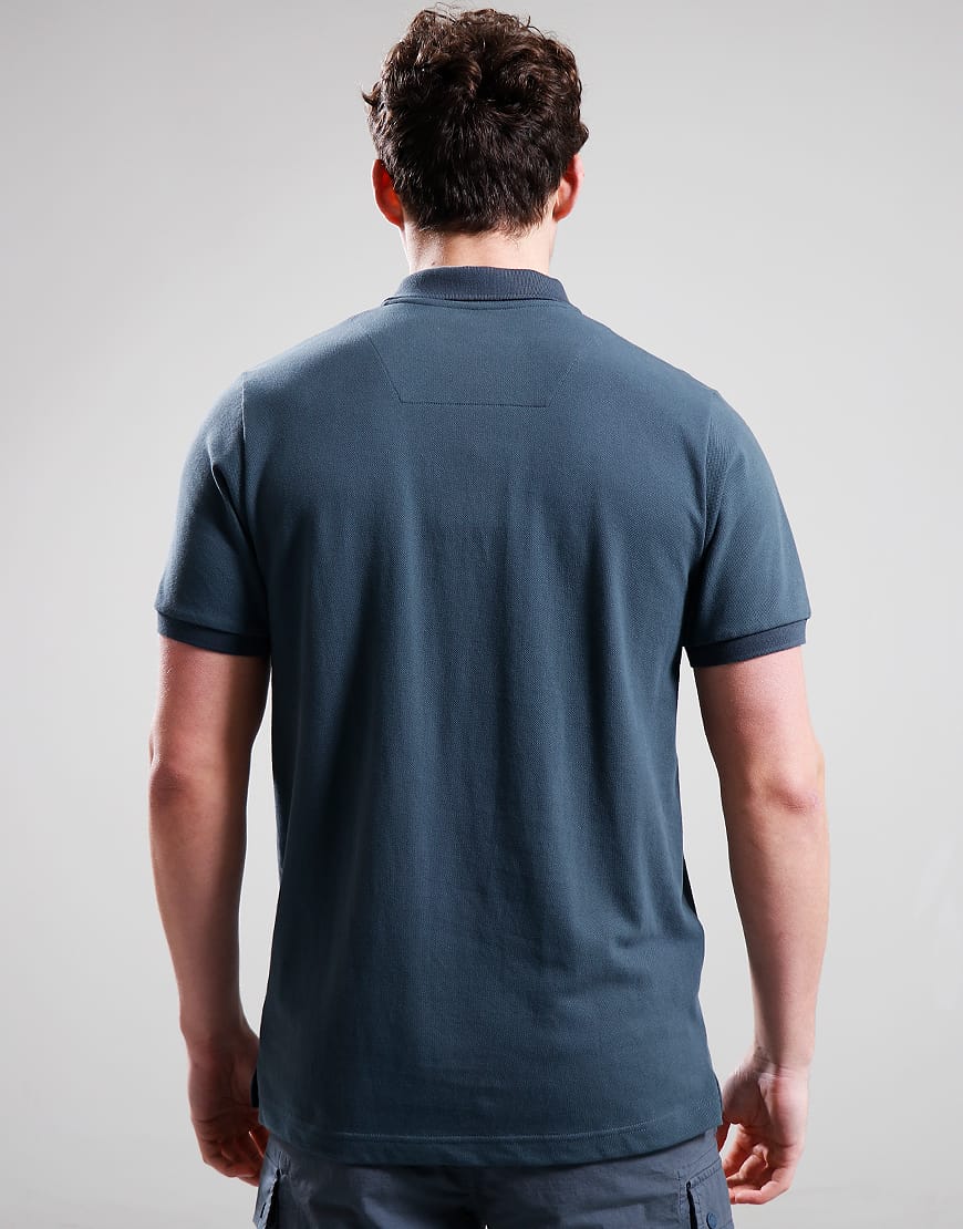 MARSHALL ARTIST MARCHIO POLO SHIRT // SLATE