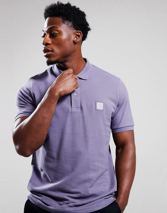 MARSHALL ARTIST MARCHIO POLO SHIRT // HEATHER GREY
