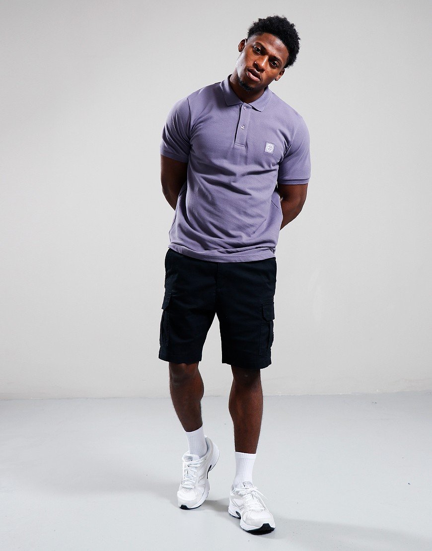 MARSHALL ARTIST MARCHIO POLO SHIRT // HEATHER GREY