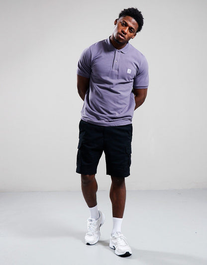 MARSHALL ARTIST MARCHIO POLO SHIRT // HEATHER GREY